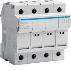 LSN504 - Circuit Cut 3P + N 32A 400V L38 4M HAGER EAN: 3250614120107