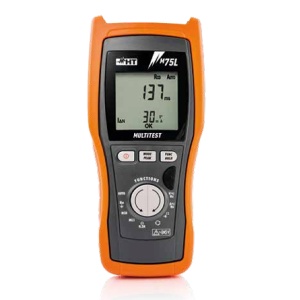 M75L - HV00075L EQUIPOS PARA CONTROLES DE SEGURIDAD CEI 64-8 E IEC/EN61557-1 CON FUNCIONES DE MULTÍMETRO TRMS