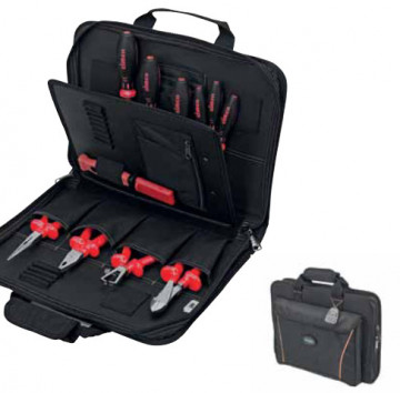 MALETA FERRAMENTA ELECTRICISTA C/12 PEÇAS 1000V
