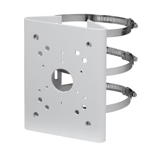 Mât / poteaux Support - Pour les chambres Domo motorisées - Intervalle de diamètre 103 ~ 127 mm - Ajustement pour une utilisation à l'étranger - Couleur blanche - Câble Câble