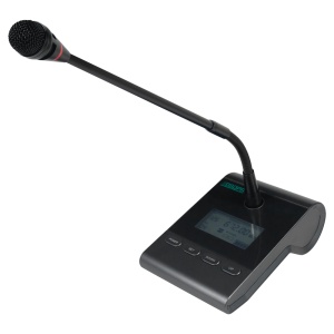 Micrófono de escritorio inalámbrico de alta potencia (14 dBm) y baja potencia (6 dBm). Compatible con el receptor DSPPA-D5815.