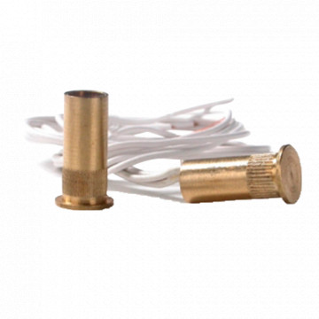 Mini Contacto magnético FDP - Especialmente concebido para ser embutido em madeira - Tecnologia Reed - Sistema de 4 fios - Cobertura de cobre - Apto para exterior IP65 - Certificado grau 2
