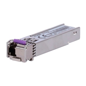 Módulo transceptor SFP BiDi da Reyee - Padrão Ethernet 1000Base-BX - Conector de tipo LC Simplex bidirecional - Distância operacional até 20Km - Comprimento de onda duplo Tx1550nm e Rx1310nm - Taxa de velocidade de até 1.00 Gbps