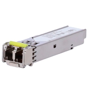 Módulo transceptor SFP padrão - Padrão de velocidade Ethernet 1000Base-ZX - Conector de tipo LC dúplex integrado - Distância operacional até 80Km - Fibra monomodo para ligações de longo alcance - Taxa de velocidade de transmissão de dados até 1.25 Gb/s