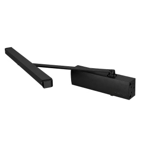 Mola de braço deslizante para portas - Montagem à superfície e instalação reversível - Abertura com força reduzida - Portas entre 20~60 kg e 750~950 mm - Velocidade ajustável | Ajuste preciso da força - Apto para todos os tipos de portas