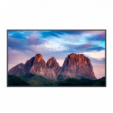 Monitor SAFIRE ELED 43" 4K - Resolución 3840x2160 - Señalización digital individual a través de USB - Señalización digital opcional na nube M-Firmar - Usar intensivo 24/7 - Apoyo de muro incluido
