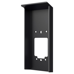 Montagem em superfície com viseira - Específico para videoporteiros - Compatível com DS-KV61x4 - Orifícios de conexão - Dimensões: 195 (Al) x 85 (Lg) x 47 (Fd) mm - Fabricado em PC