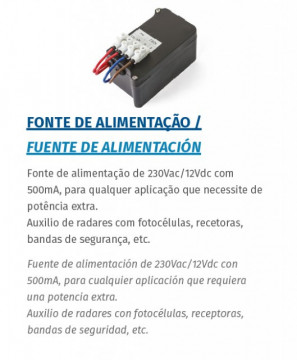 Motorline Electronic Power Source - Accessories