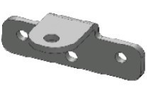 Motorline - Li21Csf Chapa Suporte Frontal Para Motor Lince