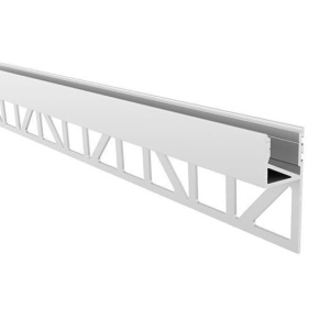 MOURÃO PFD5394 - Perfil alumbre. Recinto em cerámico 36x14x2000mm Blanco Té de hierbas MOURÃO 1un