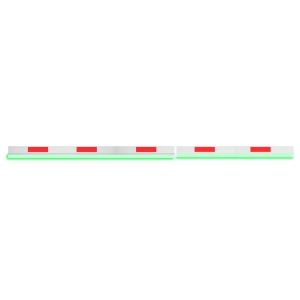 Parksperrenarm - Kompatibel mit PB-PARKBARRIER PRO und ULTRA - Gerader Teleskoparm bis 6 m - Aus Aluminium - Status-LEDs | Gummiband – einfache Installation