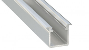Perfil alum. Linha Basic Encastre 22x18x2000mm
