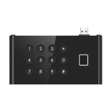 Peripheriemodul – Fügen Sie eine physische Tastatur hinzu – USB-Anschluss – Fingerabdruck- und PIN-Öffnung – Für den Außenbereich geeignet IP65 – Kompatibel mit DS-KD9403