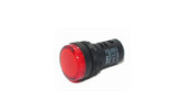 PILOTO COMPACTO PLÁSTICO (LED) VERMELHO 24VCA/VCC