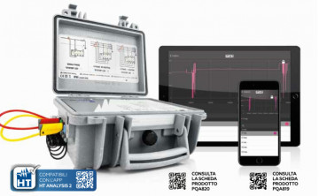 PQA819 - HV000819 Analizador de calidad de energía tres fases à prueba d'agua e condenado a sí mismo con interfaces de comunicación USB e Wi-Fi