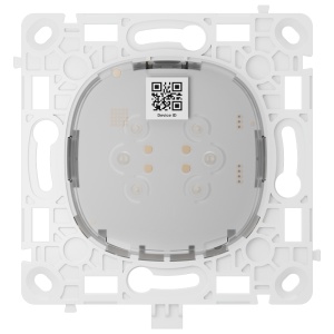 Relé inteligente de interrutor duplo comutável - Sem fios 868 MHz Jeweller - Alcance de comunicação até 1100 m - Fonte de alimentação 230 V AC 50 Hz - Não há necessidade de cabo neutro - Ajax - LightSwitch LightCore (2 Gang/2 way)