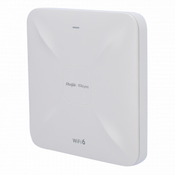 Reyee - ap wi -fi omni -direktional 6 - Frequenz 2,4 und 5 GHz - Stützt 802.11a/b/g/n/ac/ax - Übertragungsrate bis zu 1775 Mbit/s - Antenne 2x2 MIMO