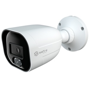Safire Smart - Câmara Bullet 4 em 1 Gama B1 Económica com - 2 Mpx (1920x1080) , 1/3" CMOS - Lente 2.8mm | IV 30m e luz branca 20m - DWDR, HLC, BLC, AGC - Impermeável IP67