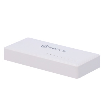 SAFIRE - Table Switch - 8 Gigabit Port - vitesse 10/100/1000 Mbps - Plug & amp; Jouer - Technologie d'économie d'énergie