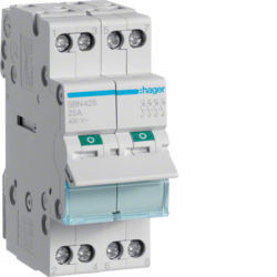 SBN425 - Interruptor Modular 4P 25A HAGER EAN:3250615510112