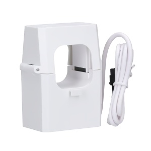 Shelly 400A Pinza Amperimétrica - Apertura amplia de 35 mm para conductores grueso - Diseño Split Core para instalación rápida - Diseñado exclusivamente para Shelly Pro 3EM-400A - Soporta AC 110-240V / Medidor de Consumo - Conector jack/terminales según c