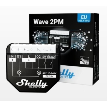 SHELLYQUBINOWAVE2PM - Shelly Qubino Wave 2PM