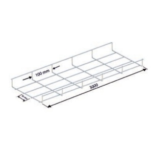 SOFLIGHT - CV-200-35-04-HDG-1 - Caminho Cabos Varão 200x35mm Galvanizado Quente