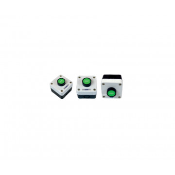 SOFLIGHT - SL-CPB01-CXB101H29 - Caja con 1 Botón START Verde