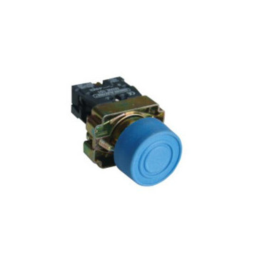 SOFLIGHT - SL -CPB02 -BP61 - Met Pressure Button. w/ prot.Borracha 29mm blue 1no