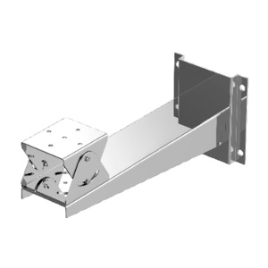 Suporte de montagem na parede ATEX Raythink - Aço inoxidável 304 - Para câmara ATEX RP-TE3665