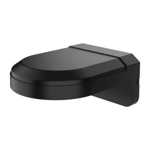 Suporte de parede - Metal - 77 (Al) x 145 (Lg) x 186.4 (Pf) mm - Carga máxima 2 kg | Peso 900 g - Adequado para câmaras tipo dome e turret - Cor preto