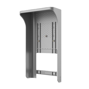 Suporte de superfície - Específico para o controlo de acesso - Compatível com DS-K1T673x - Com viseira - 250 (Al) x 135 (Lg) x 80 (Pf) mm - Fabricado em PC