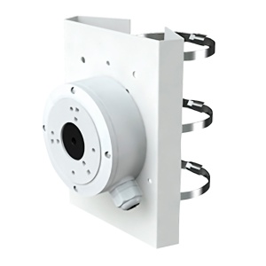 Suporte de teto Safire Smart - 215 (Al) x 164.7 (Lg) x 54 (Fd) mm - Diâmetro da base da câmara 117.9 mm - Apto para uso no exterior - Cor branco - Fabricado com liga de alumínio
