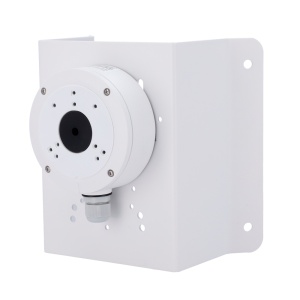 Suporte de teto Safire Smart - 215 (Al) x 215 (Lg) x 121.4 (Fd) mm - Diâmetro da base da câmara 139.3 mm - Apto para uso no exterior - Cor branco - Fabricado com liga de alumínio