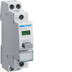 SVN463 - Bot.Presente. c/encrav. 2NA+LED verde 12/48V HAGER Ean:3250615725554