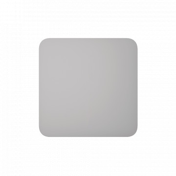 Tactile panel for a light switch - compatible with AJ -Lightcore -1G / -2W - LED background - Unput Tactile Panel - Fog Color - Ajax - Lightswitch Solobutton