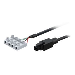 Teltonika - Cable de Alimento - 4 Maneras - Terminal 4 Patas - Terminal con tornillos - 2 medidores de longitud