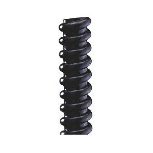 Tubo flexível DIFLEX DF, Ø40 mm, preto RAL 9005