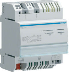 TXA114 - Alimentatore 30V KNX DC + 24V DC HAGER EAN:3250616048997