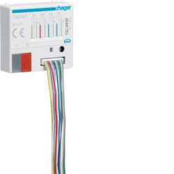 TXB344 - Mód. 4 entr. + 4 sorties LED KNX Hager Ean: 3250616049055
