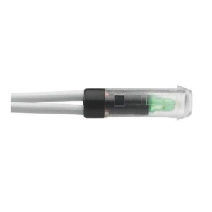 Unidade de sinalização da integridade do circuito de emergência, LED verde, 110–230 V AC/DC