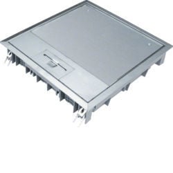 VEE0912E - Copertura attrezzata. Rett. 253x200 18M Acciaio inox HAGER EAN:4012002247600