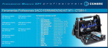 Wago - Wago Leagues + Professional Tools Kit Nº1 CTSB1-1