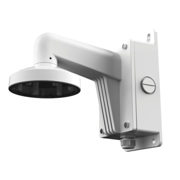 Wandhalterung – Anschlussbox – Für den Außenbereich geeignet – Weiße Farbe – Kompatibel mit Hiwatch Hikvision – Kabeldurchführung