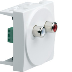 WS260 - Systo 2m 2 RCA Audio (blanc + rouge)