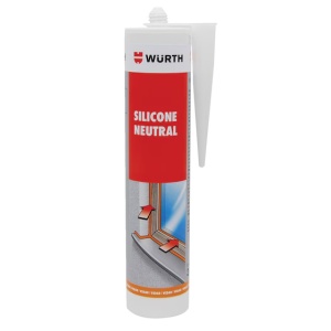 WURTH 0892859312 - Silicona neutral A9 Basura CINZA Ral 7016