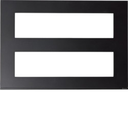 WXP0296 - Galerie 8m + 8m Horizontal Board, Black Hager Ean: 3250617192125