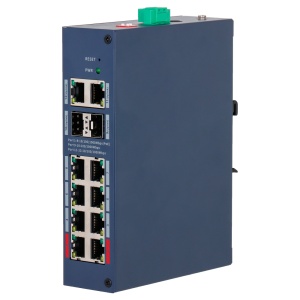 X-Security Hardened L2 Managed Switch - 12 Portas totais (8 PoE / 2 GE / 2 SFP) - Alimentação PoE++ de alta potência até 90W - Alta disponibilidade com motor PoE Watchdog - Intervalo de temperatura de funcionamento de -30°C a +65°C - Gestão local avançada
