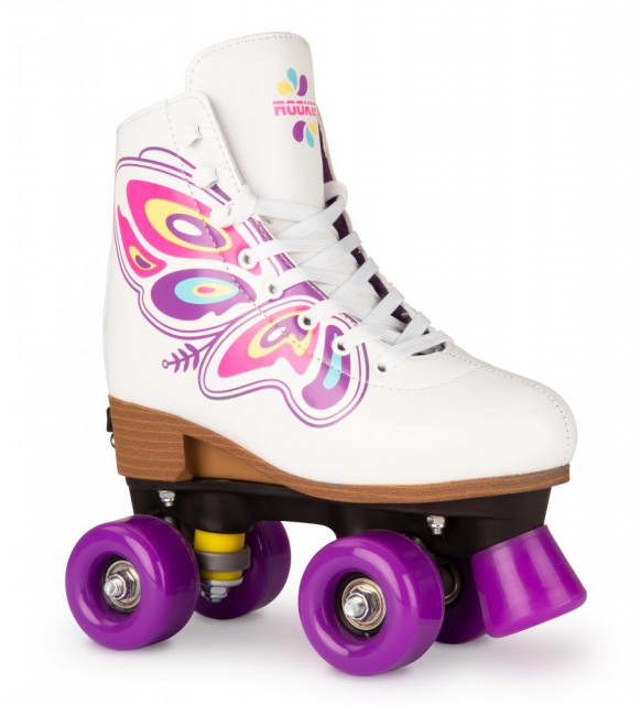 The Rookies Chaya Vintage Rollerskates - Cappuccino U2013 Loco Skates Rookie Rollerskates Roller Skates Youth Unisex 8