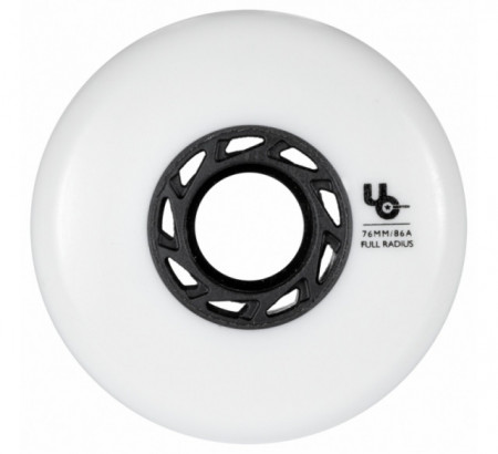 Undercover Team Wheels 76mm/86A - White - 4 pack - Img 2